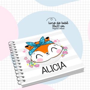 Livro do Bebê Raposa Menina
