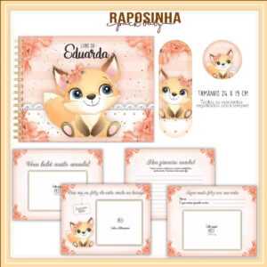 Livro do Bebê Raposinha Menina