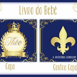 Livro do Bebê Realeza Menino - Arquivo Digital 9 Livro do Bebê Realeza Menino - Arquivo Digital