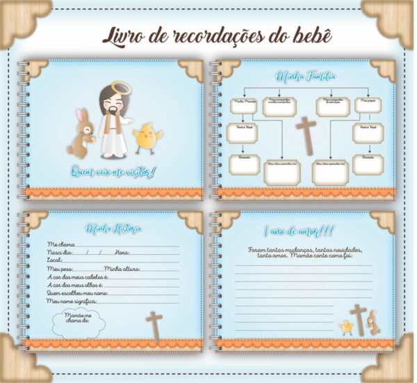 Livro do Bebê Religioso