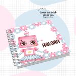Livro do Bebê Robô Menina