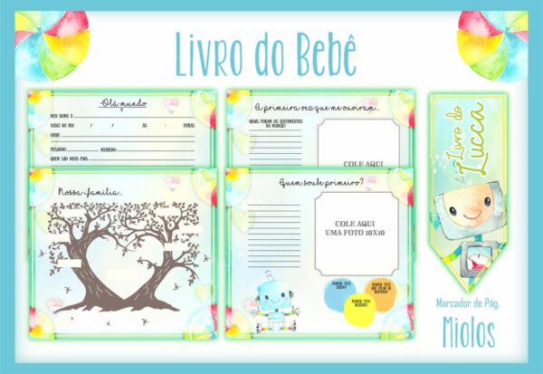Livro do Bebê Robozinho
