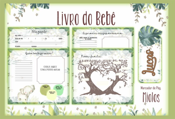 Livro do Bebê Safari II