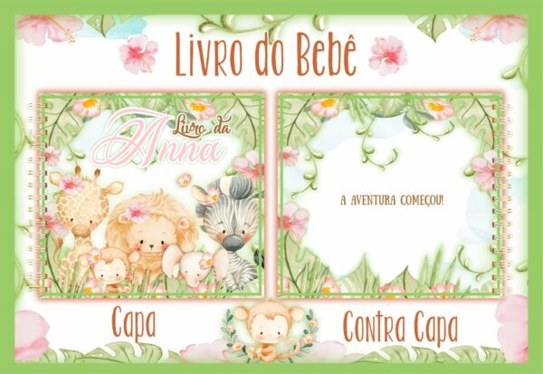 Livro do Bebê Safari Menina I