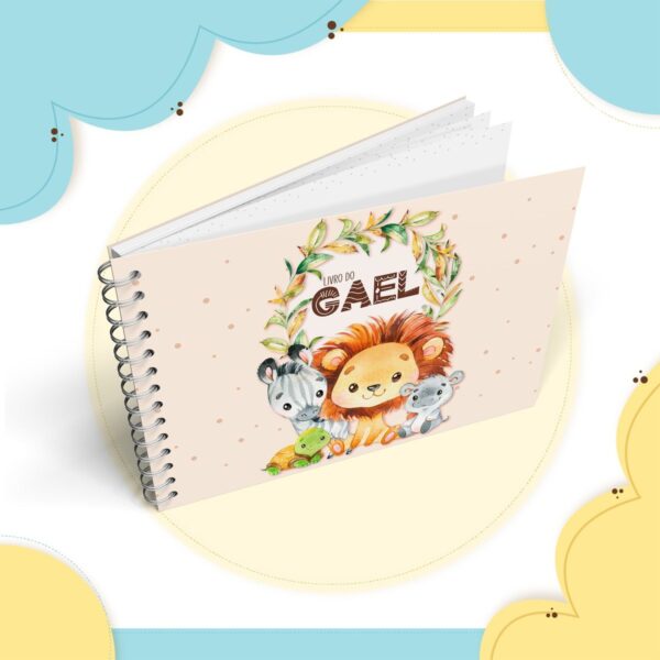 Livro do Bebê Safari Menino