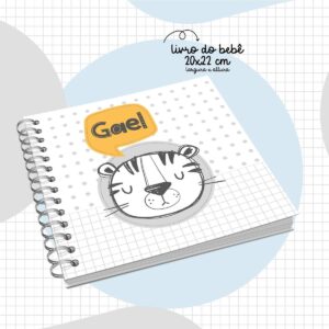 Livro do Bebê Tigre Escandinavo