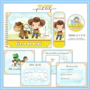 Livro do Bebê Toy Story - Arquivo Digital 10 Livro Do Bebe Toy Story Arquivo Digital