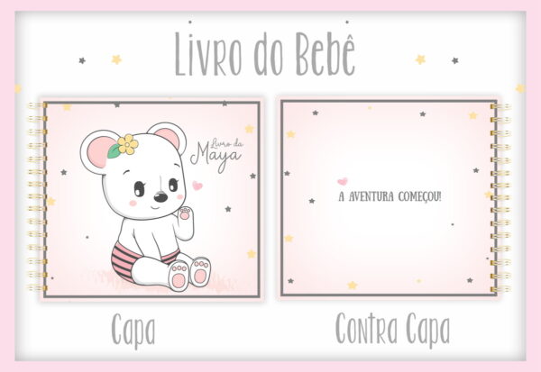 Livro do Bebê Ursinha BABY
