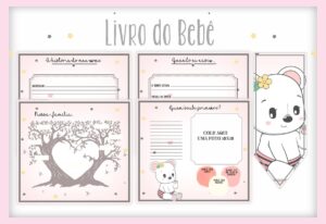 Livro do Bebê Ursinha BABY