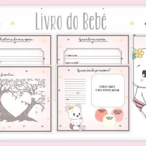 Livro do Bebê Ursinha BABY 5 Livro do Bebê Ursinha BABY
