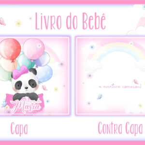Livro do Bebê Ursinha Panda - Arquivo Digital