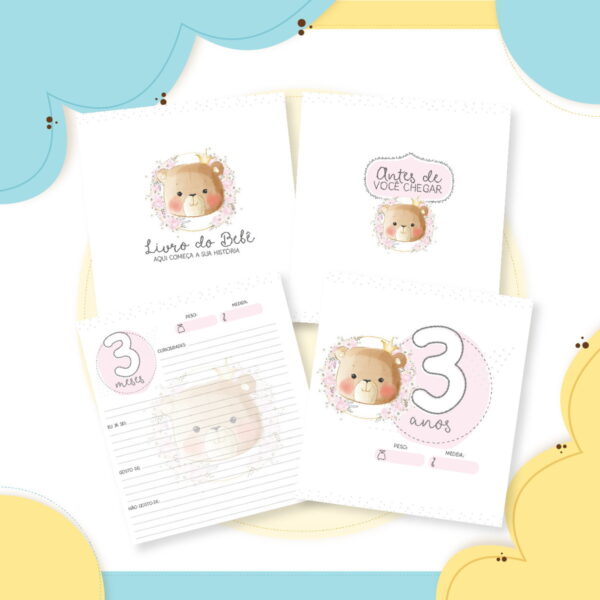 Livro do Bebê Ursinha Princesa