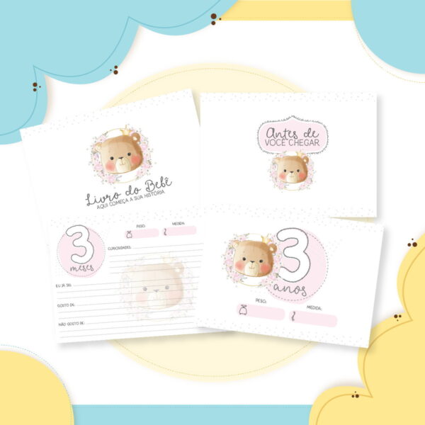 Livro do Bebê Ursinha Princesa
