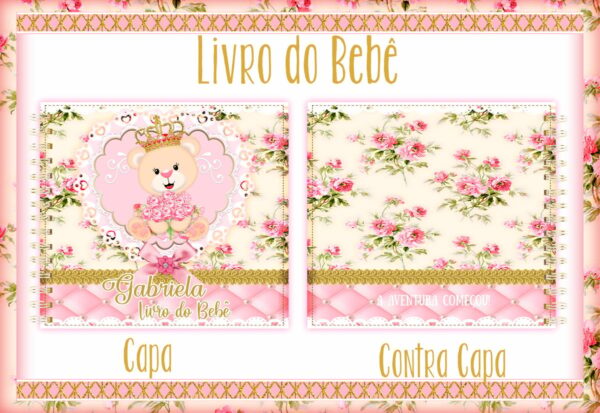 Livro do Bebê Ursinha Princesa I