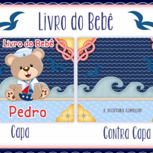 Livro do Bebê Ursinho Marinheiro