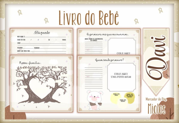 Livro do Bebê Ursinho Meigo