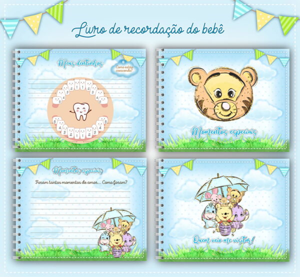 Livro do Bebê Ursinho Pooh