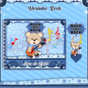 Livro do Bebê Ursinho Rock