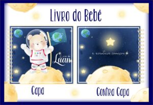 Livro do Bebê Urso Astronauta