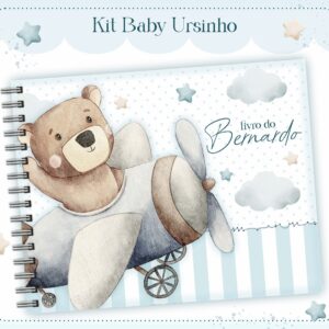 Livro do Bebê Urso Baby Menino