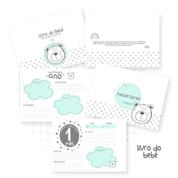 Livro do Bebê Urso Escandinavo
