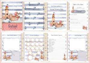 Livro do Bebê Urso Marinheiro