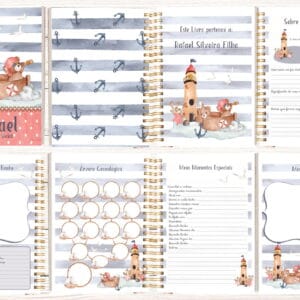 Livro do Bebê Urso Marinheiro