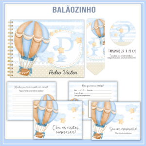 Livro e Caderneta do Balão Clean