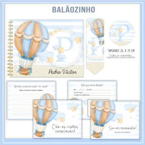 Livro e Caderneta do Balão Clean 34 Livro e Caderneta do Balão Clean