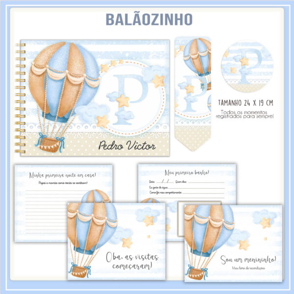 Livro e Caderneta do Balão Clean