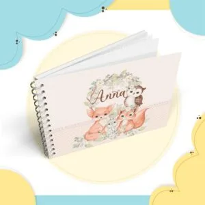 Livro Mêsversário Animais Menina 19 Livro Mêsversário Animais Menina