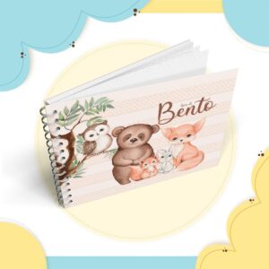 Livro Mêsversário Animais Menino