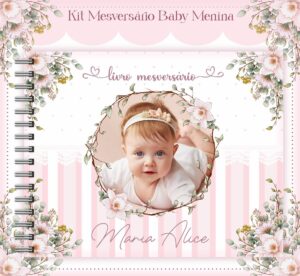 Livro Mesversário Baby Menina