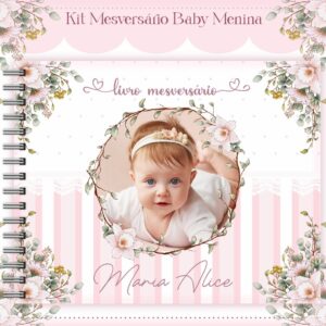 Livro Mesversário Baby Menina