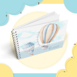 Livro Mêsversário Balão de Ar Menino - Arquivo Digital 5 Livro Mêsversário Balão de Ar Menino - Arquivo Digital
