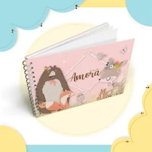 Livro Mêsversário Bosque Menina 7 Livro Mêsversário Bosque Menina