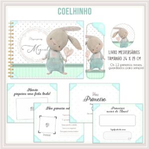 Livro Mesversário Coelhinho