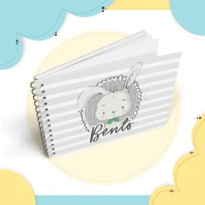 Livro Mêsversário Coelhinho Menino 10 Livro Mêsversário Coelhinho Menino