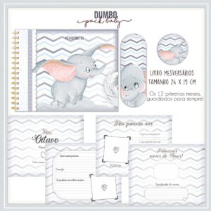 Livro Mesversário Dumbo