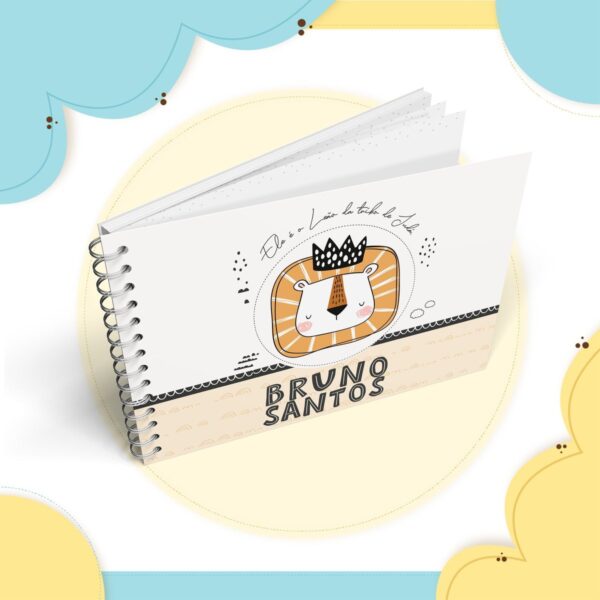 Livro Mêsversário Menino Cristão