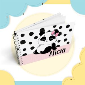 Livro Mêsversário Panda Menina