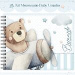 Livro Mesversário Ursinho Menino