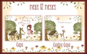 Livro Meus 12 Meses Chapeuzinho Vermelho