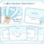 Livro Recordações Bebê Ursinho Baloeiro