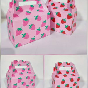 Maleta Morango Rosa - Studio e pdf
