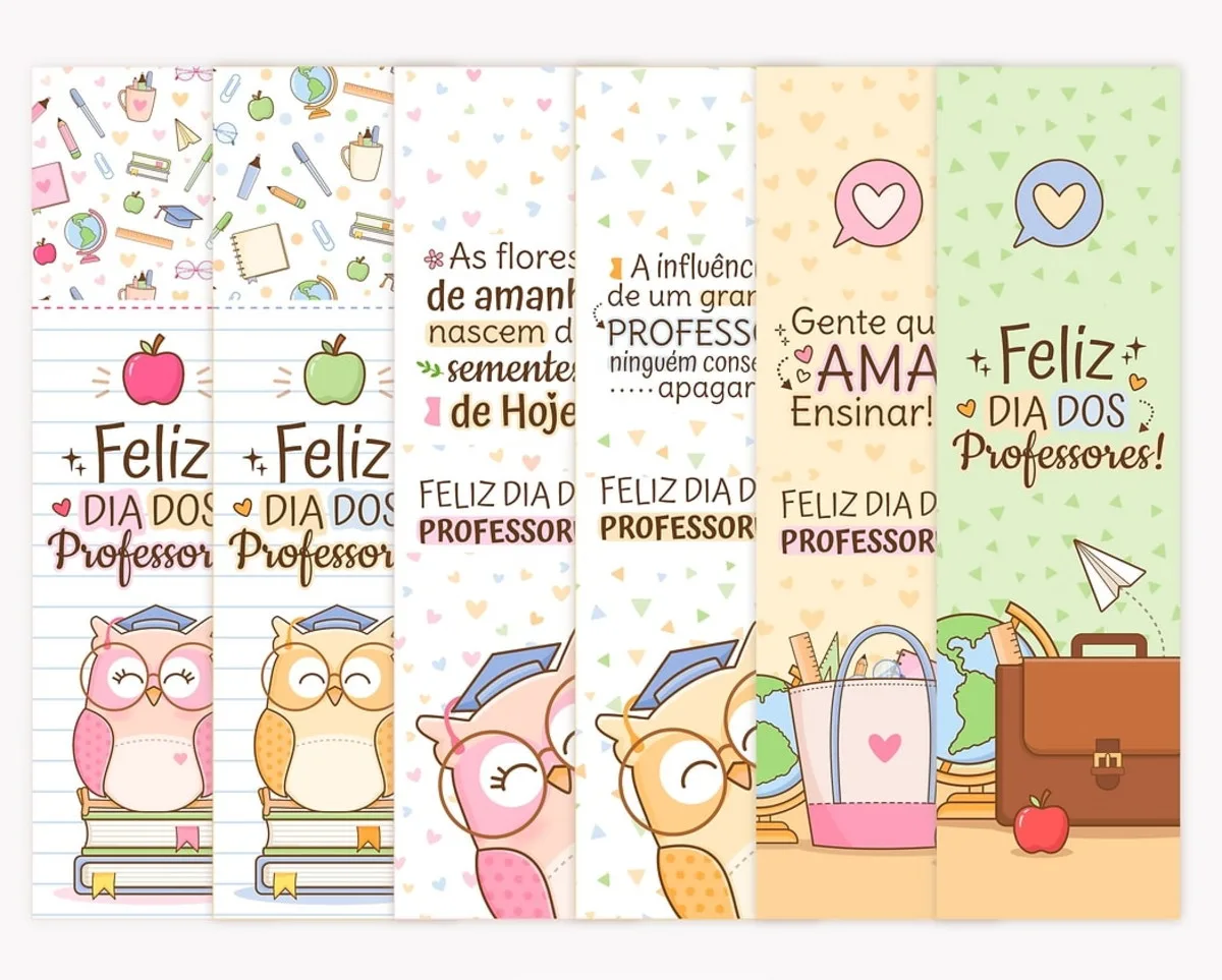 Marca Páginas Professores 1 Marca Páginas Professores