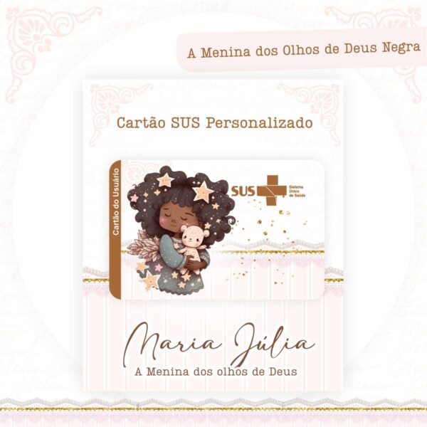 Menina dos Olhos de Deus Negra