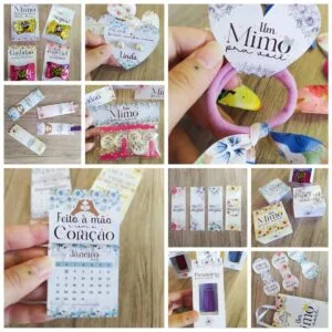 Mimos Clientes Floral - Arquivos para Impressão 22 Mimos Clientes Floral - Arquivos para Impressão