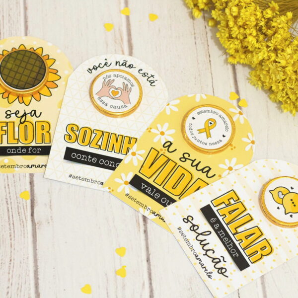 Mimos Setembro Amarelo - Png e pdf