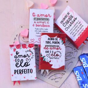 Mini Bíblia Casais Dia dos Namorados